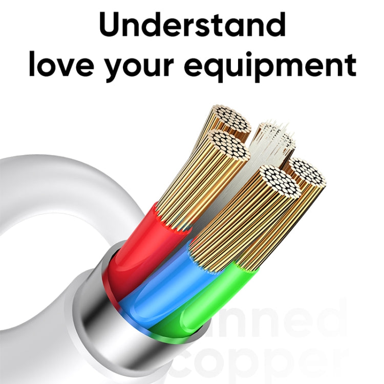 Frerndorf | JOYROOM S-IW002 Ben Serie 2 in 1 1.5m 3A Magnetladekabel für Apple Watch (Weiß)