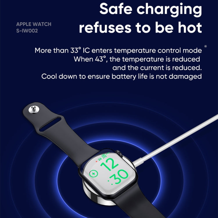 Frerndorf | JOYROOM S-IW002 Ben Serie 2 in 1 1.5m 3A Magnetladekabel für Apple Watch (Weiß)