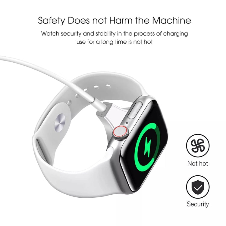 Frerndorf | Kabelloses magnetisches Schnellladen zu USB-Kabel für Apple Watch Series