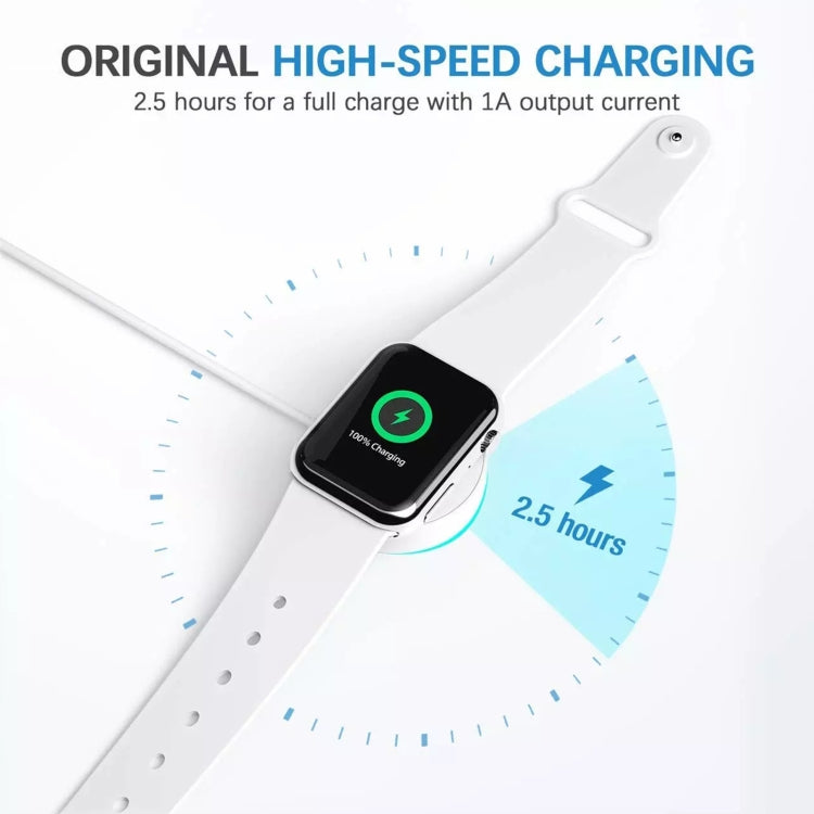 Frerndorf | Kabelloses magnetisches Schnellladen zu USB-Kabel für Apple Watch Series