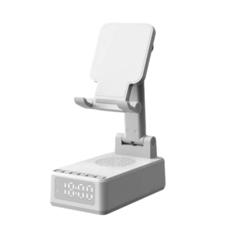 Frendorf | Bluetooth-Lautsprecher Wireless Charging Zusammenklappbarer drehbarer Telefonständer