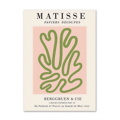 Matisse Cut-out Leinwandposter