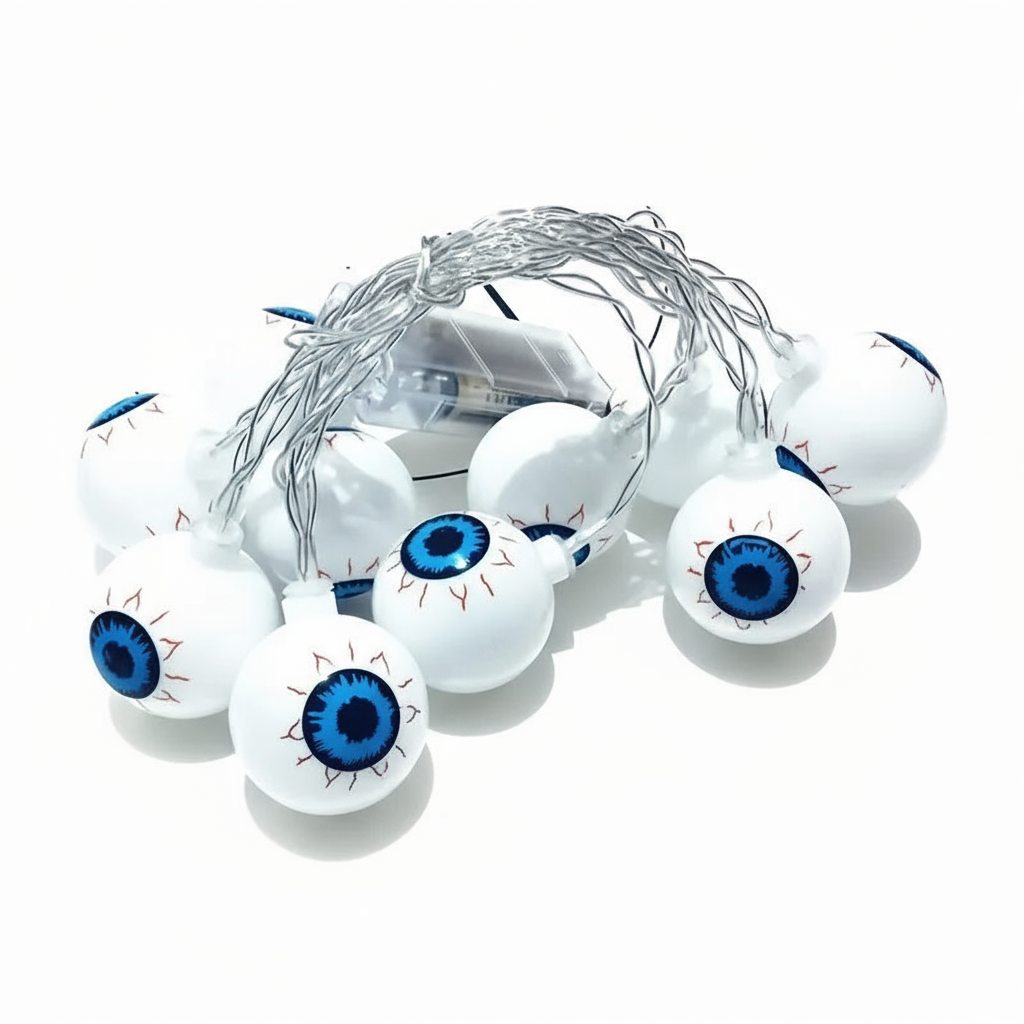 Frendorf | Augen Lichterkette | Halloween Dekoration