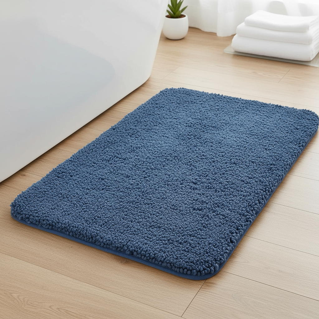 Frendorf | Badezimmermatte | Dicke Antirutsch Wasserabsorbierende Matte