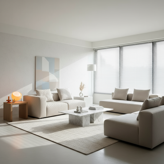 Frendorf | Bauhaus Tischlampe aus Glas im Retro-Stil | LED Tischleuchte