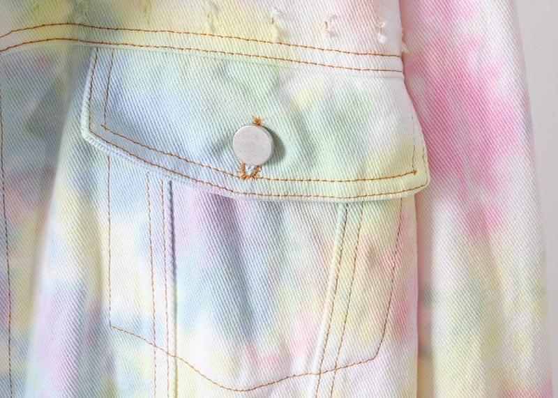 Frendorf | Aadya Rainbow Denim Jacke