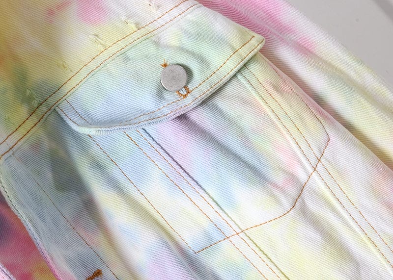 Frendorf | Aadya Rainbow Denim Jacke