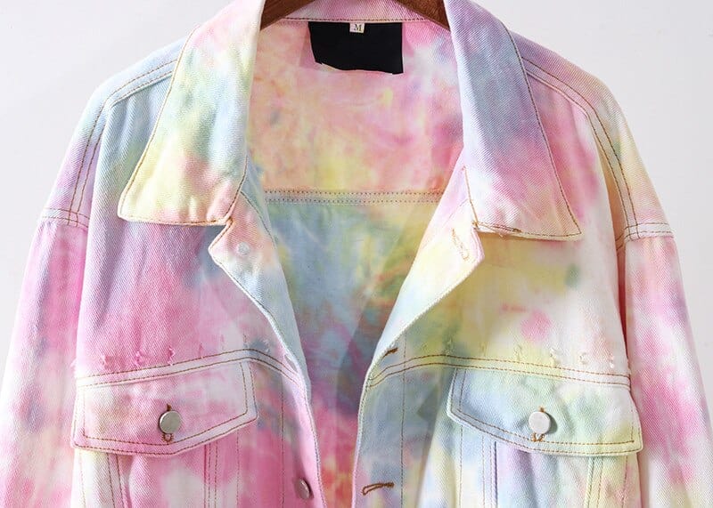 Frendorf | Aadya Rainbow Denim Jacke