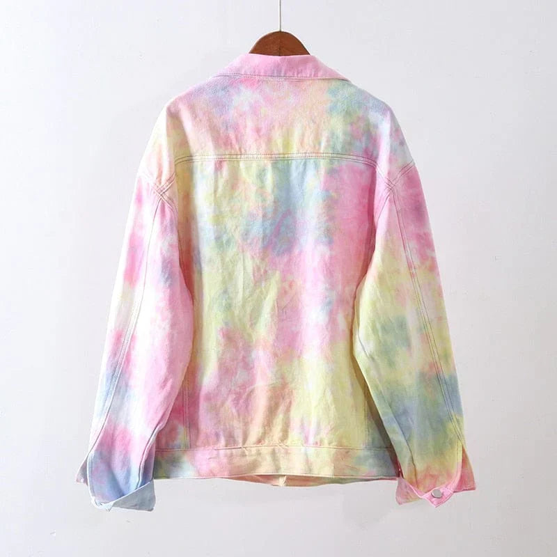 Frendorf | Aadya Rainbow Denim Jacke