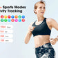 Frendorf | Neue 1,39'' Slim Touchscreen IP67 Wasserdichter Fitness Tracker Sport Smartwatch für Frauen