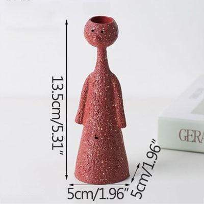 Frendorf | Abstrakte Charakter Miniaturfiguren Vase