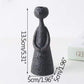 Frendorf | Abstrakte Charakter Miniaturfiguren Vase