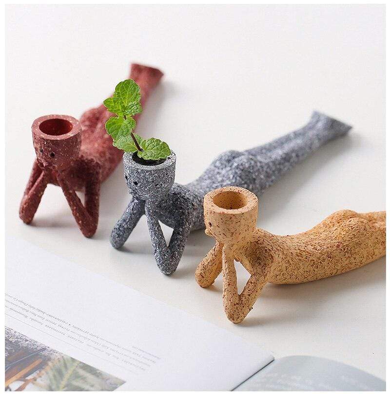 Frendorf | Abstrakte Charakter Miniaturfiguren Vase