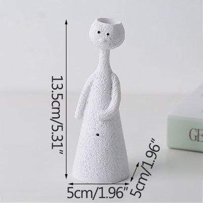 Frendorf | Abstrakte Charakter Miniaturfiguren Vase
