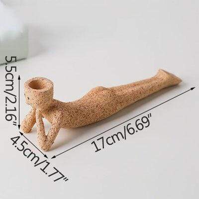 Frendorf | Abstrakte Charakter Miniaturfiguren Vase