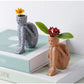 Frendorf | Abstrakte Charakter Miniaturfiguren Vase