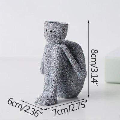 Frendorf | Abstrakte Charakter Miniaturfiguren Vase