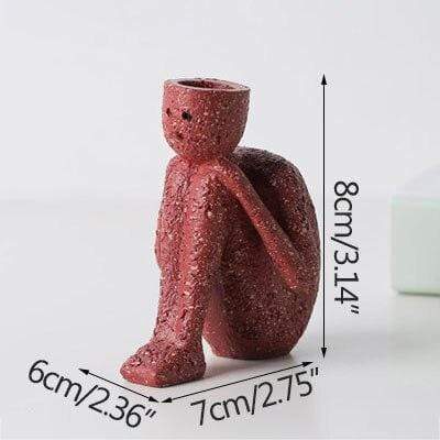 Frendorf | Abstrakte Charakter Miniaturfiguren Vase