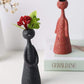 Frendorf | Abstrakte Charakter Miniaturfiguren Vase