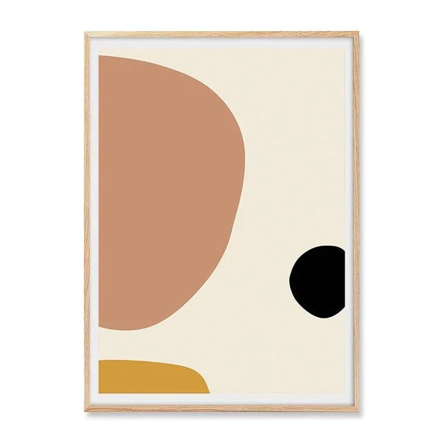 Frendorf | Abstrakte Geometrische Grafik Leinwand