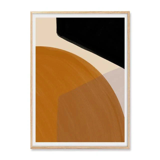 Frendorf | Abstrakte Geometrische Grafik Leinwand