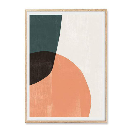 Frendorf | Abstrakte Geometrische Grafik Leinwand