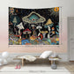 Frendorf | MysticTapestry Trippy Wandteppich | Hippie Boho Stil | Abstrakt & Farbintensiv | Wanddeko für Zuhause