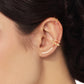 Frendorf | Glatte Linie | Sterling Silber Ohrringe für Frauen Glatte lange Linie