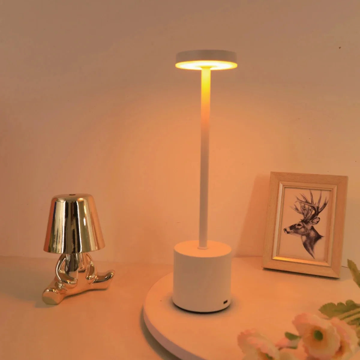 Frendorf | Akku Nachttischlampe Touch