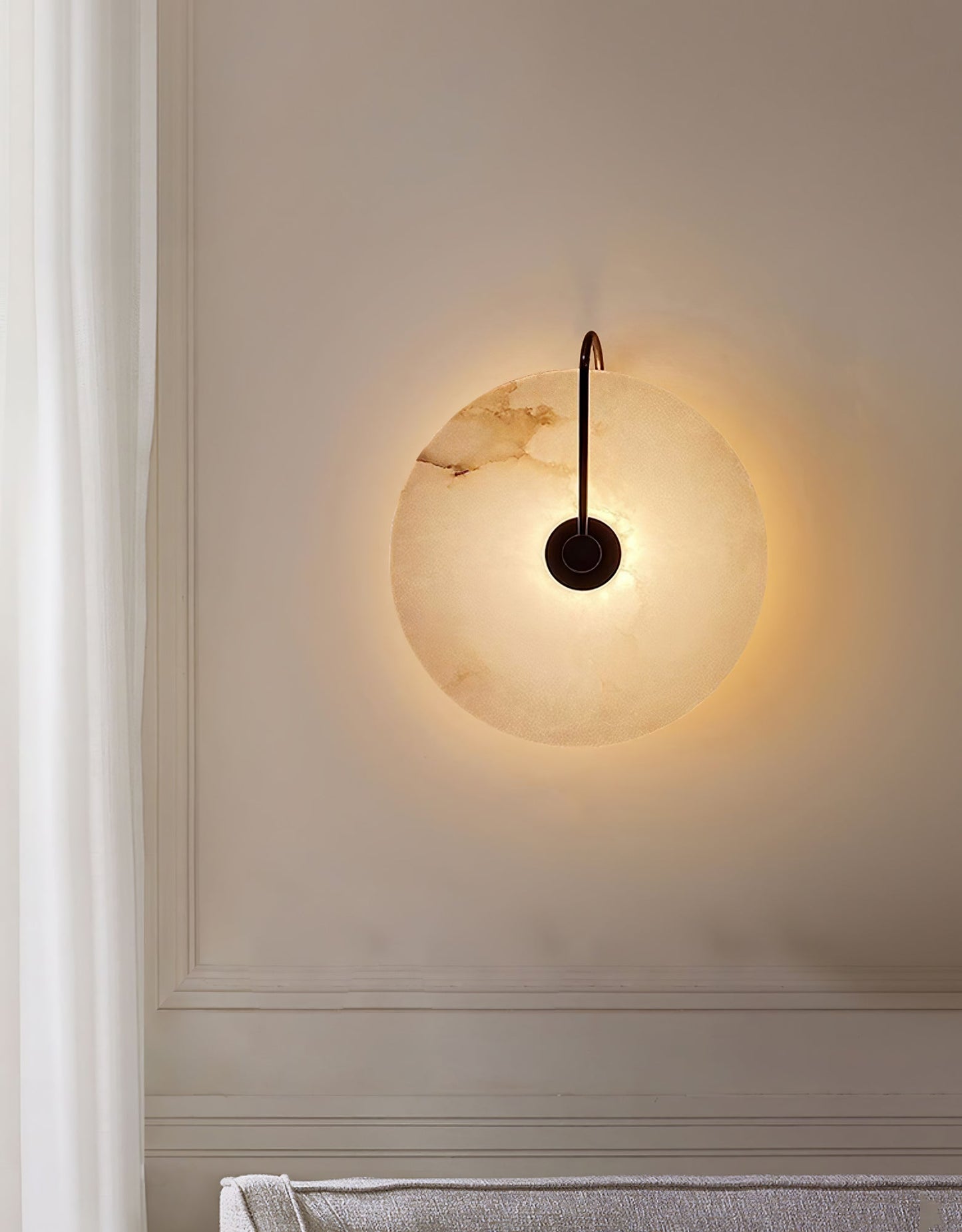 Frendorf | Alabaster LED Wandleuchte