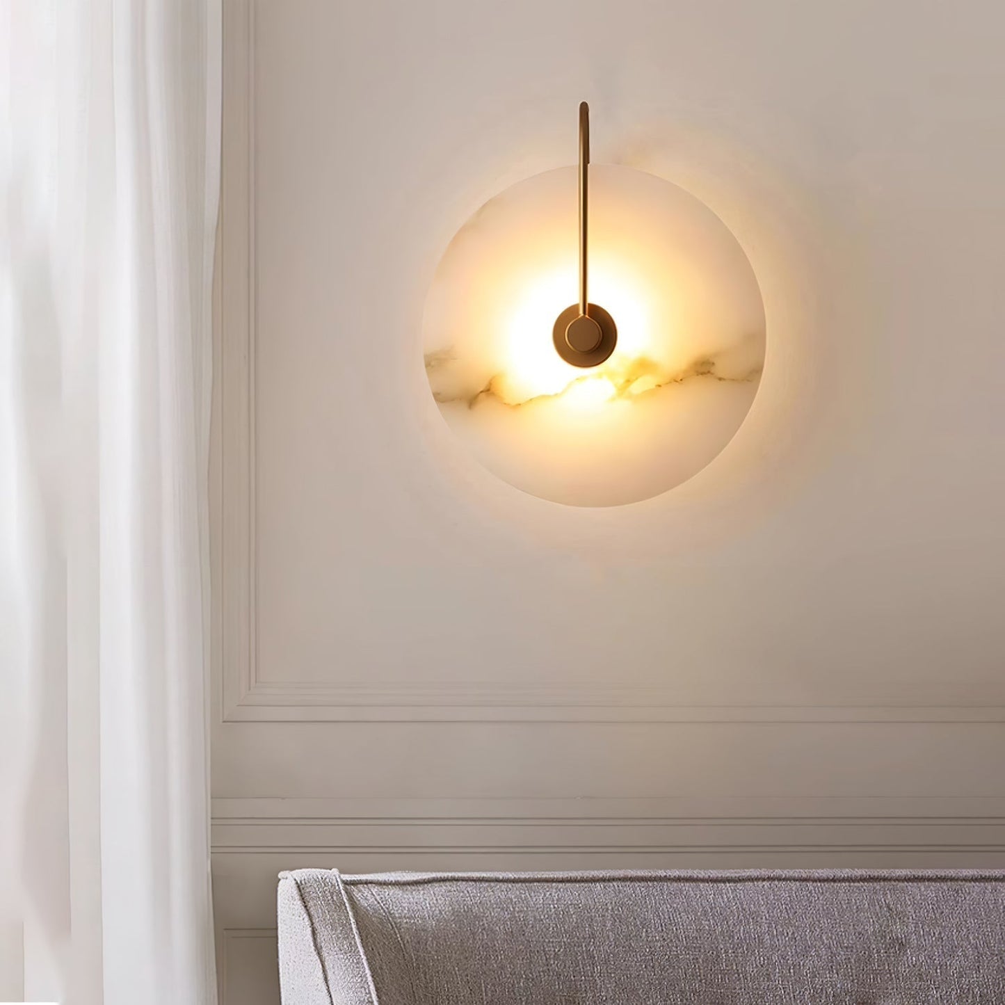 Frendorf | Alabaster LED Wandleuchte