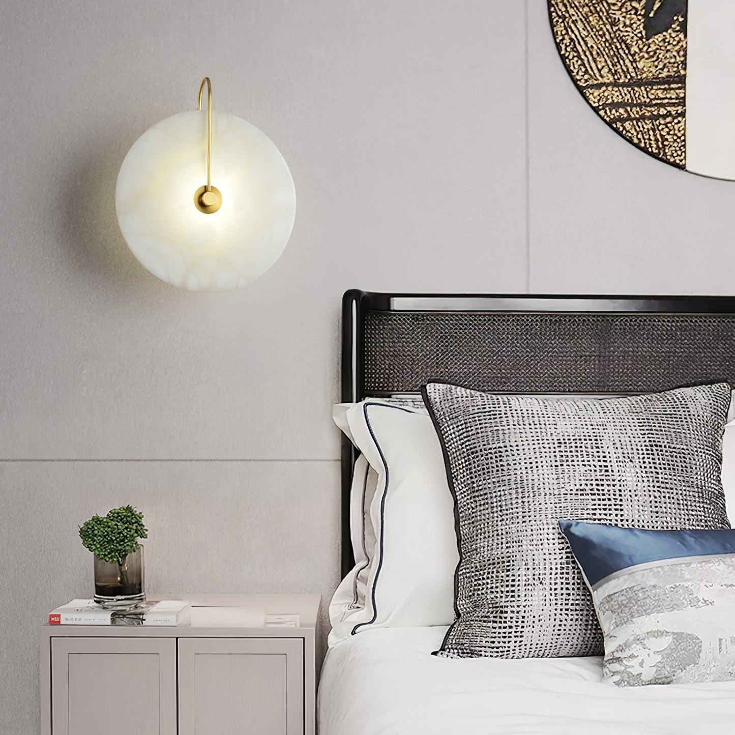 Frendorf | Alabaster LED Wandleuchte