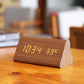 Frendorf | Wecker - WoodWatch - LED-Display - Sprachsteuerung