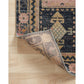 Luxe Rose Antik Abgenutzter Teppich