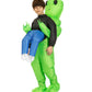 Frendorf | Aufblasbares Alien-Kostüm – Lustiges Kostüm für Kinder & Erwachsene, Schnell Aufzublasen