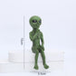 Alien Statue Outdoor Space Alien Ornament Garten Harz Statue Figur Figur Home Dekoration Garten Hof Dekoration Miniaturen
