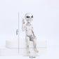 Alien Statue Outdoor Space Alien Ornament Garten Harz Statue Figur Figur Home Dekoration Garten Hof Dekoration Miniaturen