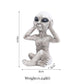 Alien Statue Outdoor Space Alien Ornament Garten Harz Statue Figur Figur Home Dekoration Garten Hof Dekoration Miniaturen