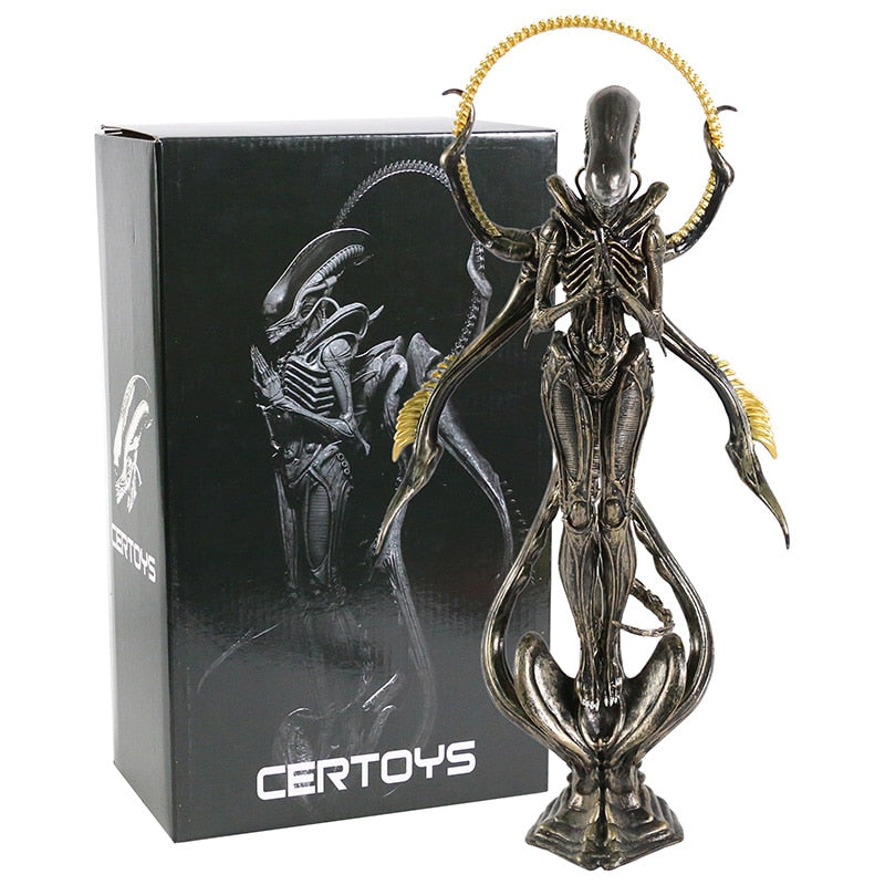Alien Xenomorph Buddhismus Figurine Sammlung Figur Modell Spielzeug Geschenk