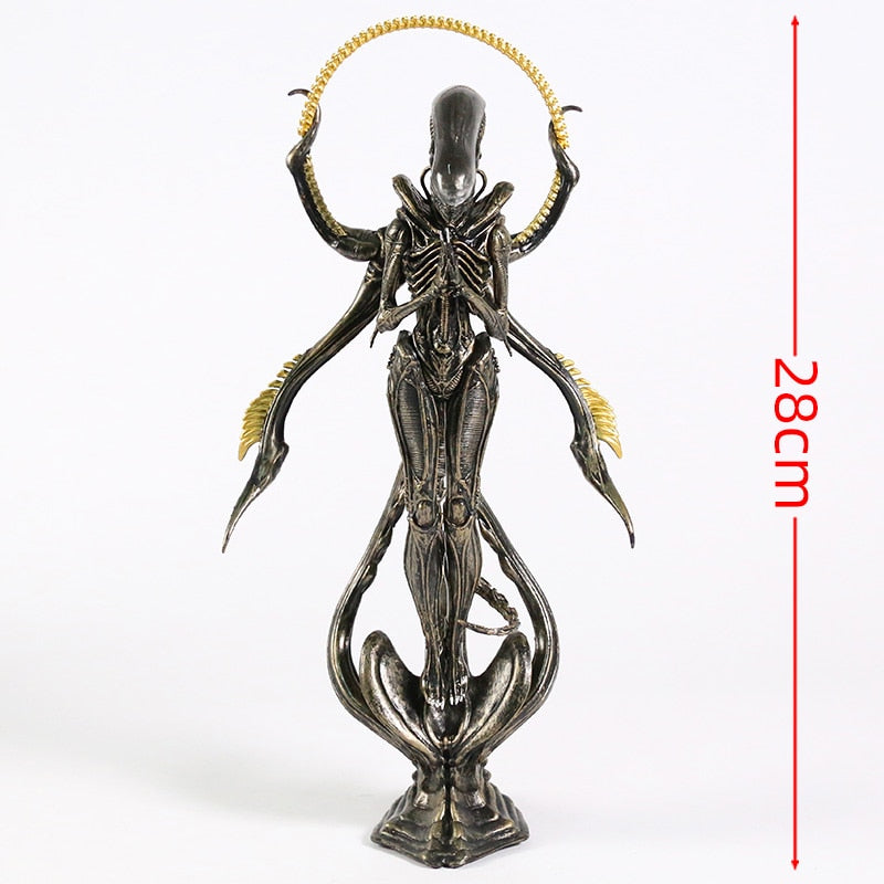 Alien Xenomorph Buddhismus Figurine Sammlung Figur Modell Spielzeug Geschenk