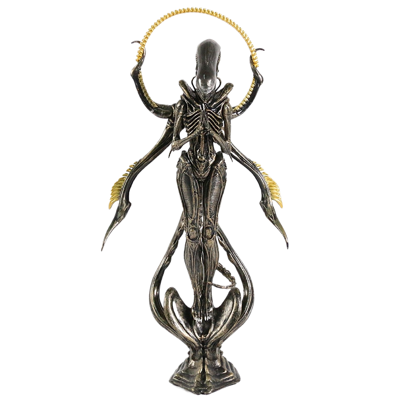 Alien Xenomorph Buddhismus Figurine Sammlung Figur Modell Spielzeug Geschenk