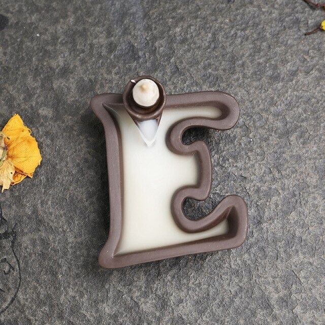 Frendorf | Alphabet Backflow Räucherstäbchenhalter