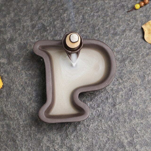 Frendorf | Alphabet Backflow Räucherstäbchenhalter