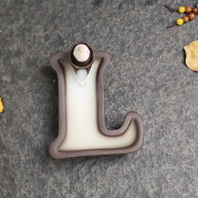 Frendorf | Alphabet Backflow Räucherstäbchenhalter