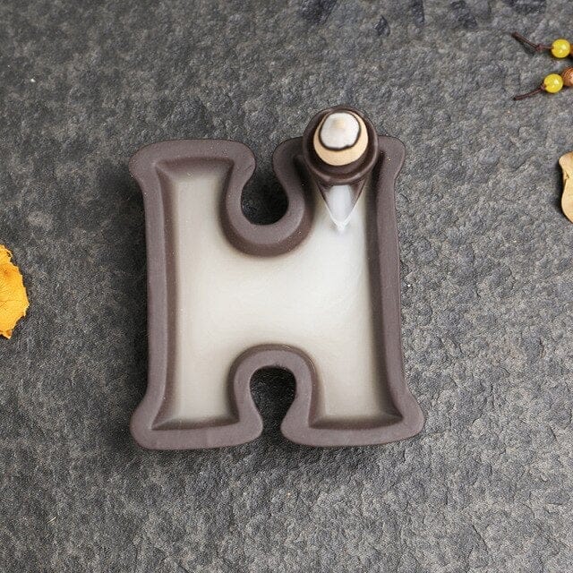 Frendorf | Alphabet Backflow Räucherstäbchenhalter