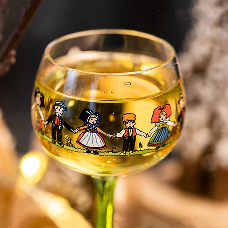 Alsace Hansi Weinglas