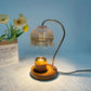 Frendorf | Luminara CrystalGlow – Elegante Tischlampe mit einzigartigem Glasdesign