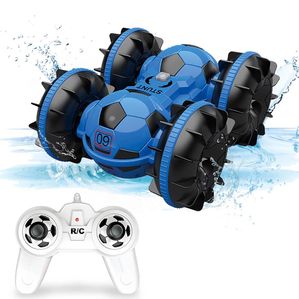 Frendorf | Amphibisches ferngesteuertes Auto, All-Terrain-Fußball, ferngesteuertes Boot, Poolspielzeug, Geschenk für Jungen und Mädchen