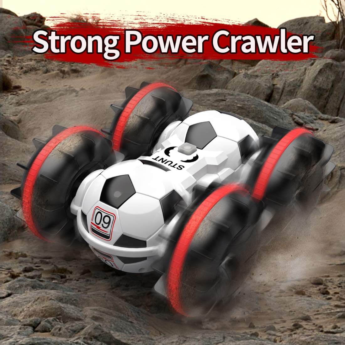 Frendorf | Amphibisches ferngesteuertes Auto, All-Terrain-Fußball, ferngesteuertes Boot, Poolspielzeug, Geschenk für Jungen und Mädchen