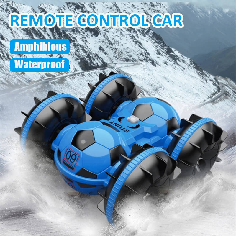 Frendorf | Amphibisches ferngesteuertes Auto, All-Terrain-Fußball, ferngesteuertes Boot, Poolspielzeug, Geschenk für Jungen und Mädchen
